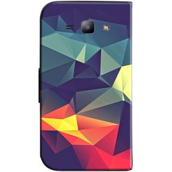 Housse portefeuille avec photo pour Samsung Galaxy J1 Ace