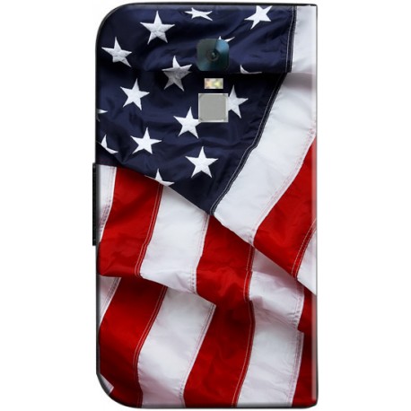 Housse portefeuille personnalisable Huawei Mate 8