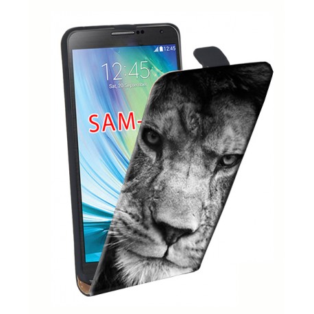 Housse verticale avec photo pour Samsung Galaxy E5