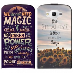 Housse verticale avec photo pour Samsung Galaxy Grand Neo