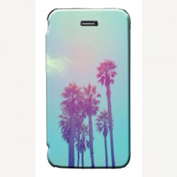 Housse portefeuille avec photo pour iPhone 4