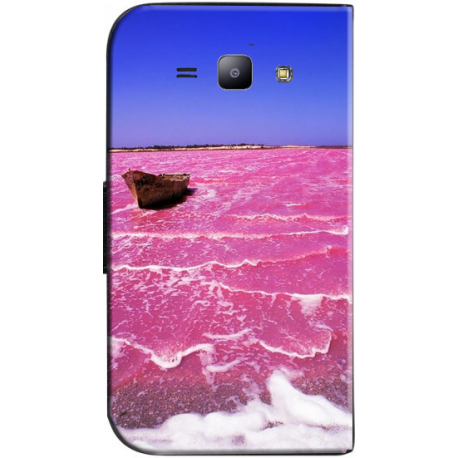 Housse portefeuille personnalisable Samsung Galaxy J1 2016