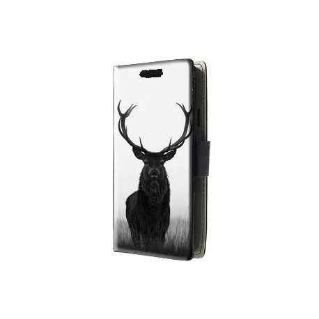 Housse portefeuille avec photo pour Samsung Galaxy Grand Lite