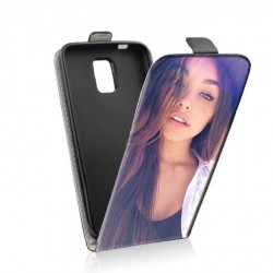 Housse verticale avec photo pour LG Magna