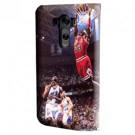 Housse portefeuille avec photo pour LG G4