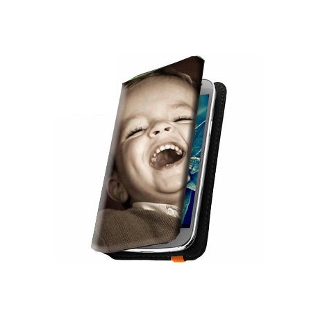 Housse portefeuille avec photo pour Sony Xperia E4g