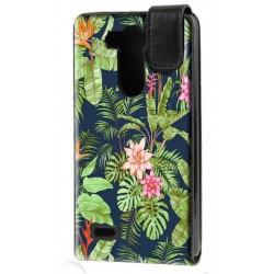 Etui housse rabat vertical avec photo pour LG G3 Mini