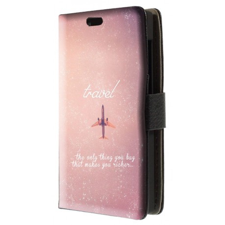 Etui housse portefeuille avec photo pour Microsoft Lumia 532