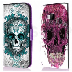 Etui housse portefeuille avec photo pour HTC One M9