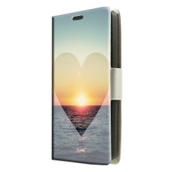Etui housse portefeuille avec photo pour LG L Fino