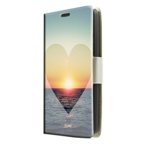 Etui housse portefeuille avec photo pour LG L Fino