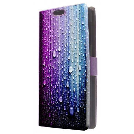 Etui housse portefeuille avec photo HTC Desire 510