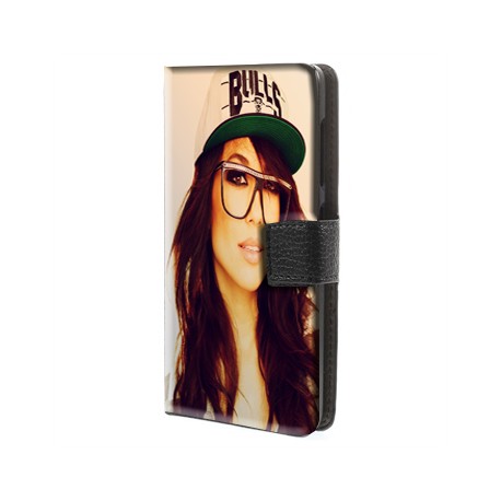 Etui housse portefeuille avec photo pour Microsoft Lumia 535
