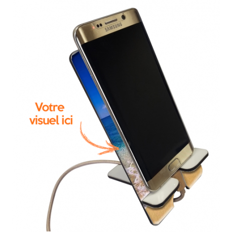 Support smartphone universel personnalisable