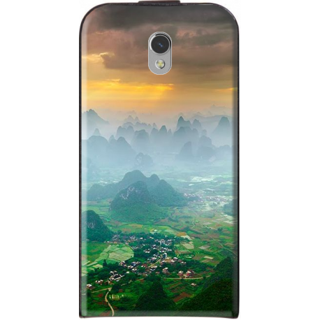 Housse verticale ZTE Blade V7 personnalisable