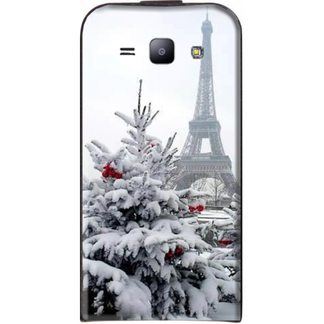 Housse à rabat vertical Samsung Galaxy J1 6 personnalisable