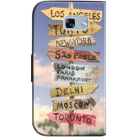 Housse portefeuille Samsung Galaxy A5 2017 personnalisable