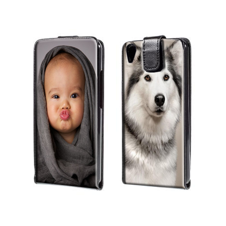 Housse verticale Huawei Y6 II personnalisable