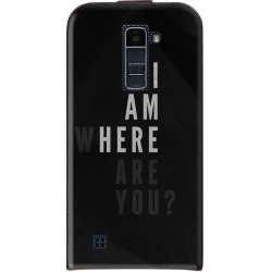 Housse verticale LG K10 personnalisable