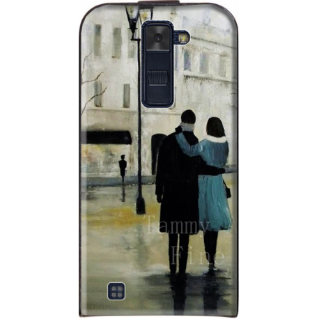 Housse à rabat vertical LG K8 personnalisable