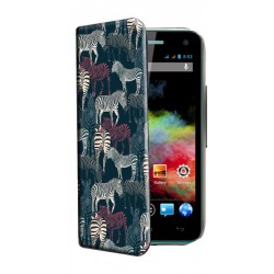 Etui housse portefeuille avec photo pour Wiko Slide