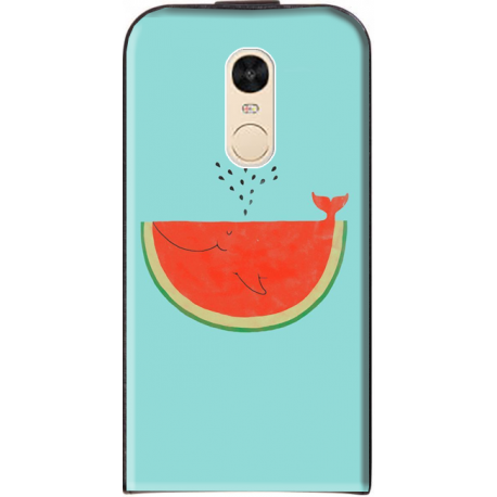 Housse rabat vertical Xiaomi Redmi Note 4 personnalisable