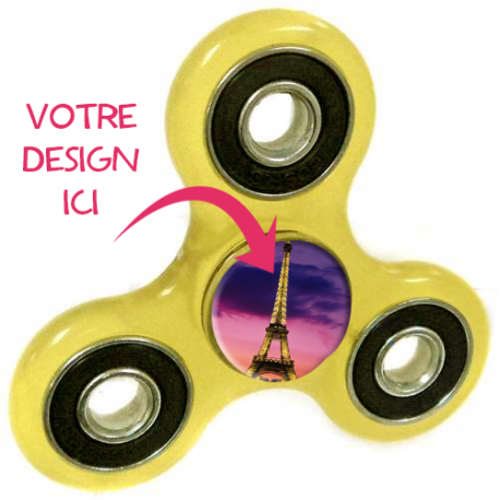 Spinner hand personnalisable 3 branches