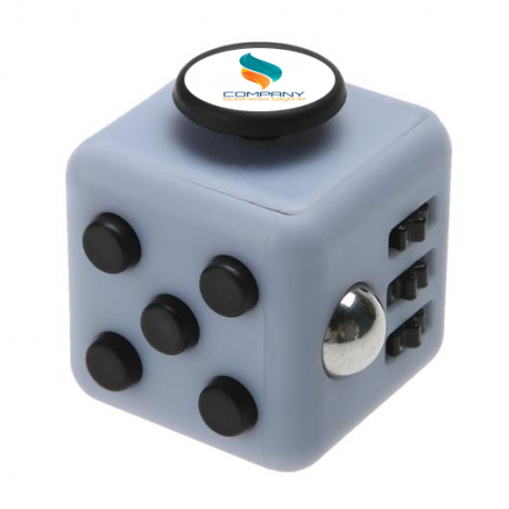 Hand cube personnalisable gris