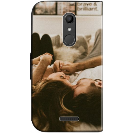 Housse portefeuille Wiko Upulse Lite personnalisée