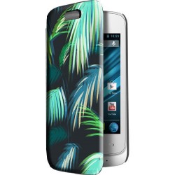 Etui housse portefeuille avec photo pour Logicom E350