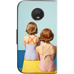 Housse portefeuille Motorola Moto E4 Plus personnalisée