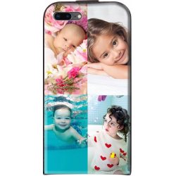 Housse verticale iPhone 8 personnalisable Noir
