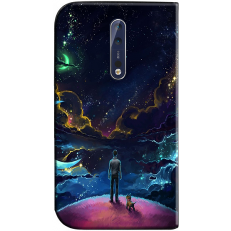 Housse portefeuille Nokia 8 personnalisable