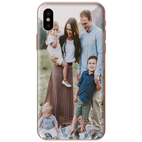 Silicone iPhone X personnalisable
