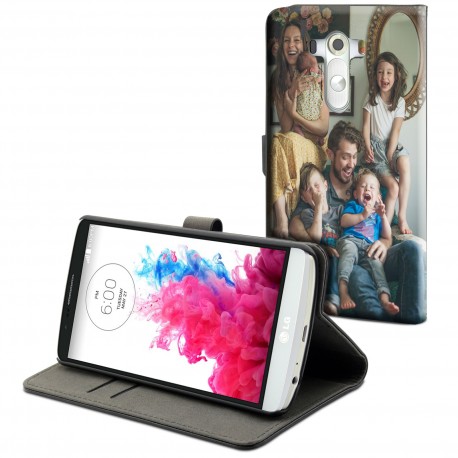 Etui housse portefeuille avec photo pour LG G3