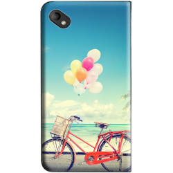 Housse portefeuille Wiko Sunny 2 Plus personnalisable