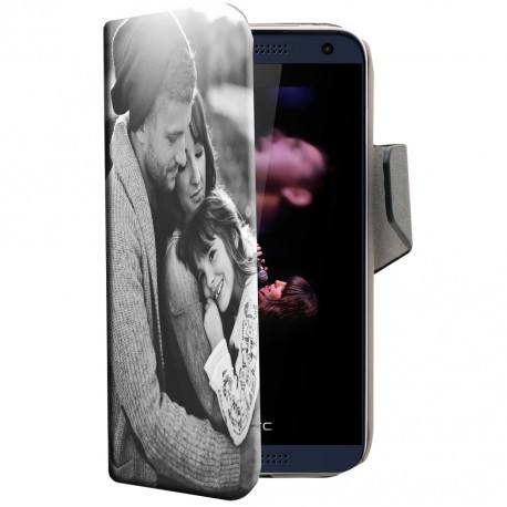 Etui housse portefeuille avec photo pour HTC Desire 610