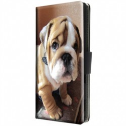 Etui housse portefeuille avec photo pour Sony Xperia M2