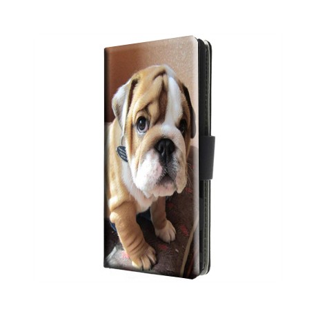 Etui housse portefeuille avec photo pour Sony Xperia M2
