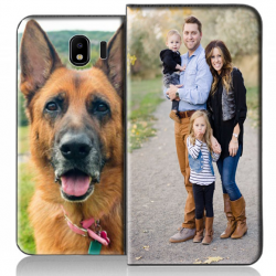 Housse portefeuille Samsung Galaxy J4 2018 personnalisable