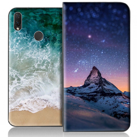 Housse portefeuille Huawei P Smart Plus personnalisable