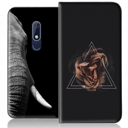 Housse portefeuille Nokia 5.1 2018 personnalisable