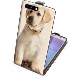 Housse verticale Huawei Y6 2018 personnalisable
