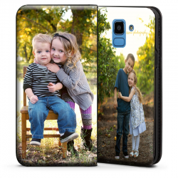 Housse portefeuille Samsung Galaxy J6 Plus personnalisable