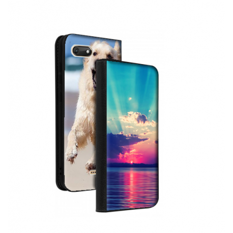 Housse portefeuille Wiko Harry 2 personnalisable