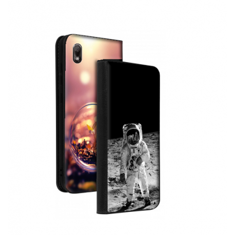 Housse portefeuille Wiko View 2 Go personnalisable