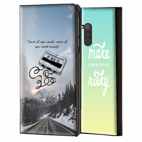 Housse portefeuille Sony Xperia L2 persinnalisable