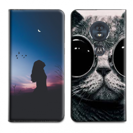 Housse portefeuille Motorola Moto G6 Play personnalisable