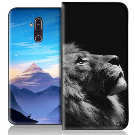 Housse portefeuille Nokia 8 personnalisable