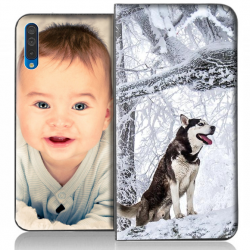 Housse portefeuille Samsung Galaxy A50 personnalisable